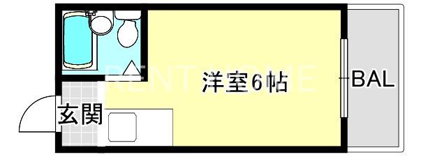 3階の間取り図