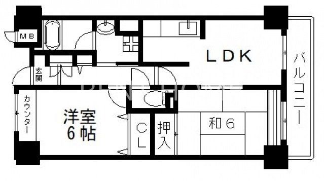 3階の間取り図
