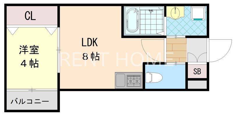 3階の間取り図