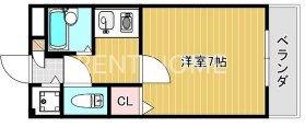 2階の間取り図