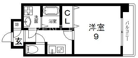 3階の間取り図
