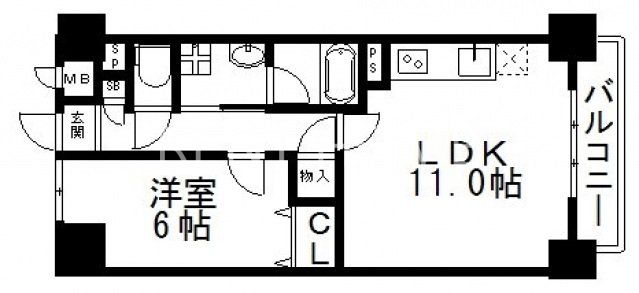 7階の間取り図