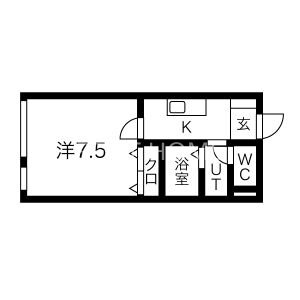 1階の間取り図