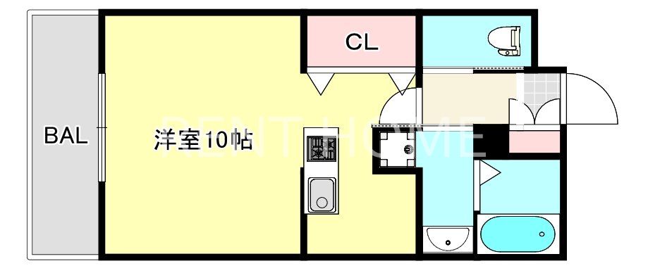 2階の間取り図