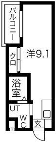 2階の間取り図