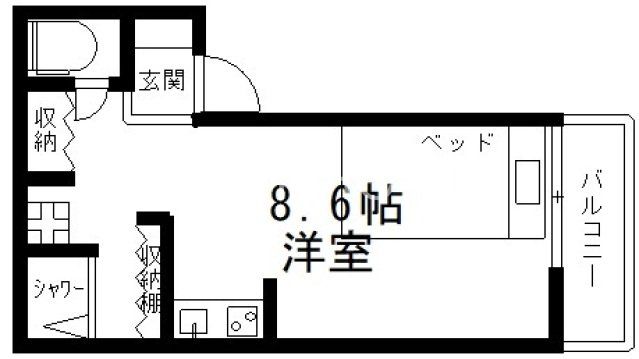 3階の間取り図