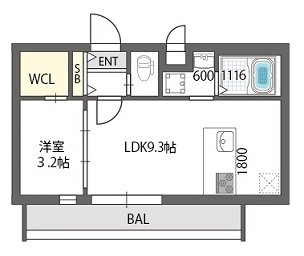 5階の間取り図