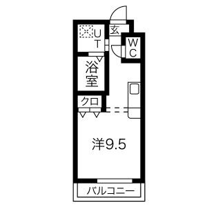 3階の間取り図