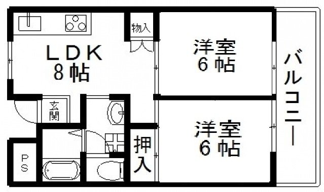 1階の間取り図