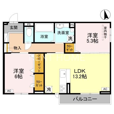 3階の間取り図