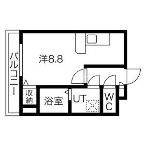 2階の間取り図