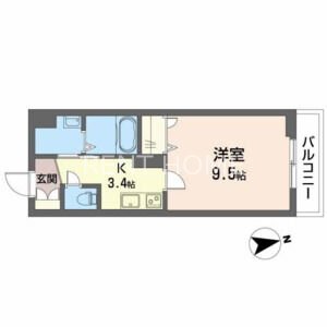 2階の間取り図