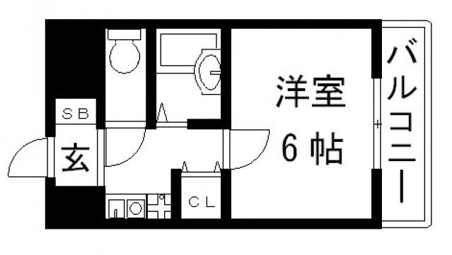2階の間取り図