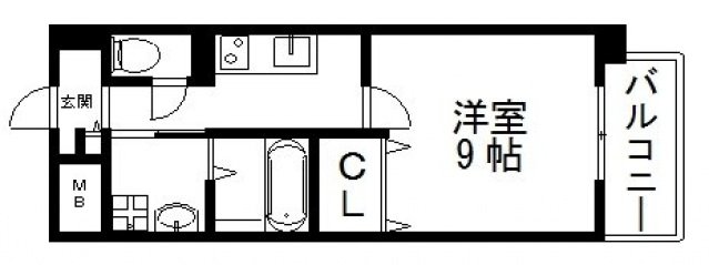 6階の間取り図