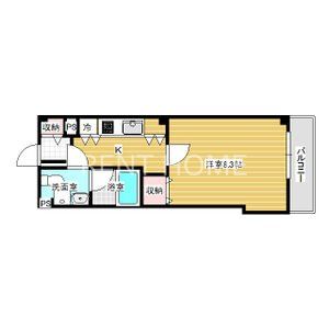 3階の間取り図