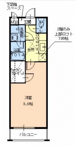 1階の間取り図