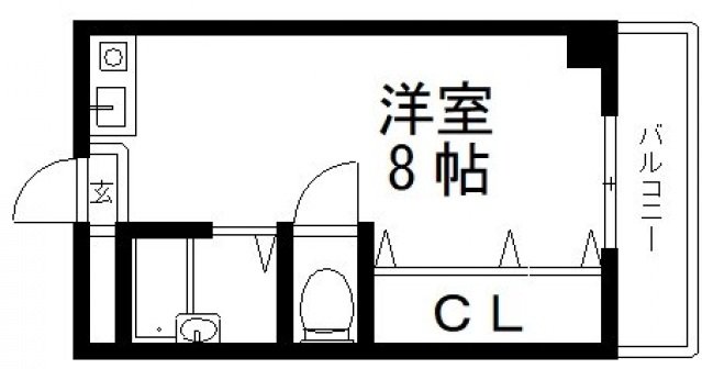 2階の間取り図