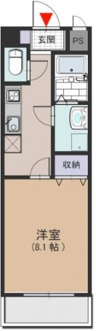 4階の間取り図