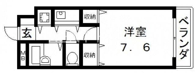 9階の間取り図