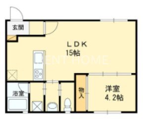2階の間取り図