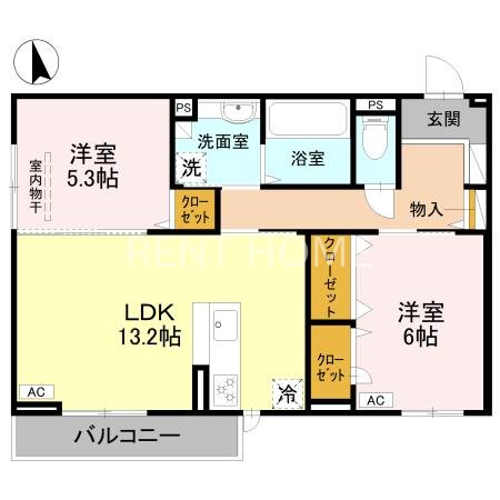 3階の間取り図