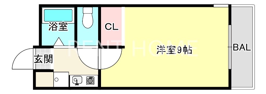 3階の間取り図
