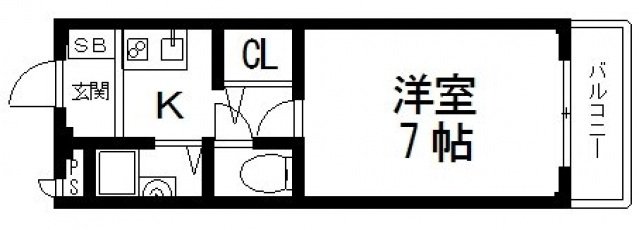 1階の間取り図
