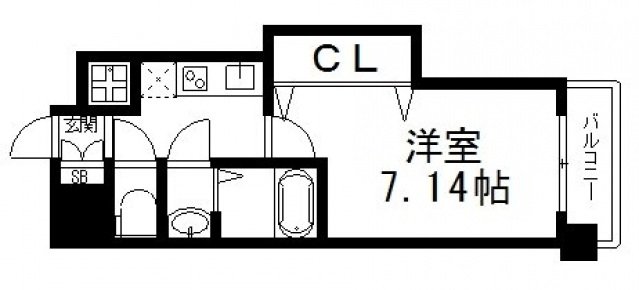 5階の間取り図