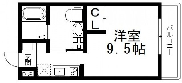 1階の間取り図
