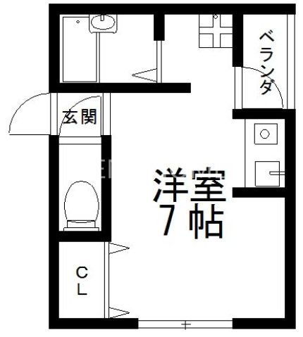 1階の間取り図