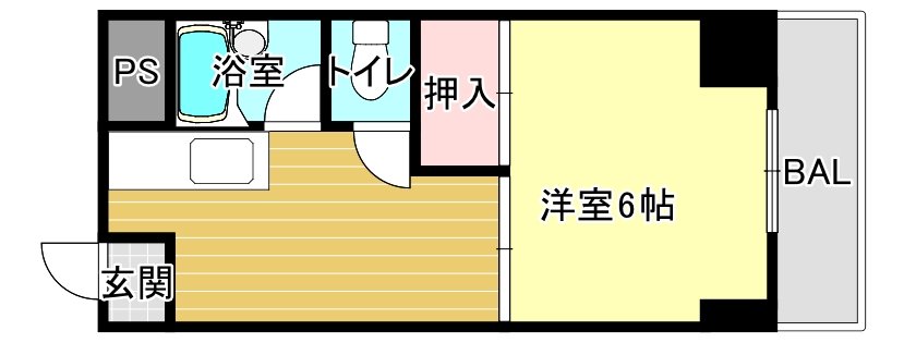 2階の間取り図