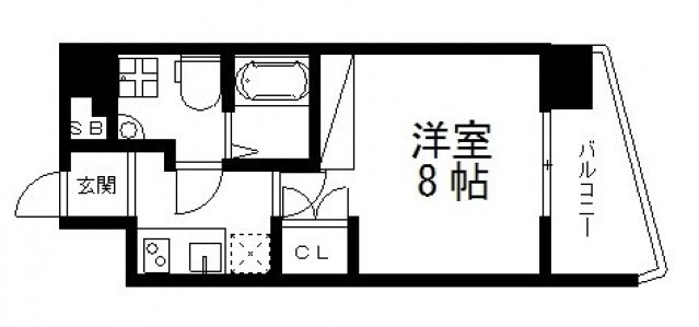 2階の間取り図