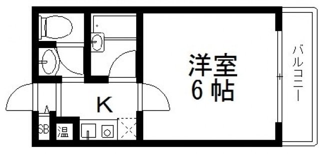 2階の間取り図