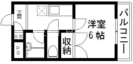 4階の間取り図