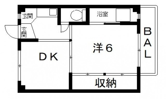3階の間取り図