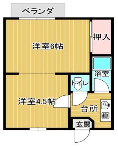 1階の間取り図