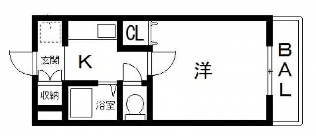 3階の間取り図