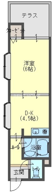 1階の間取り図