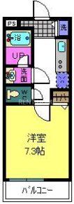 2階の間取り図