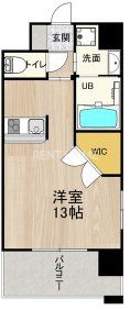 2階の間取り図