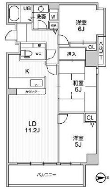 10階の間取り図