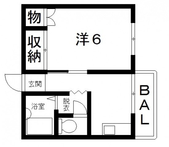 1階の間取り図