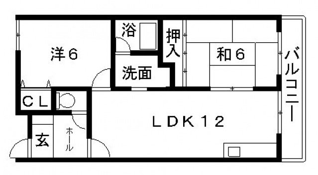 1階の間取り図