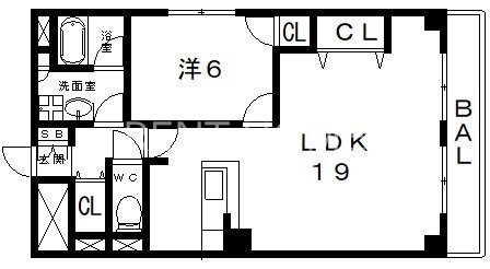 5階の間取り図