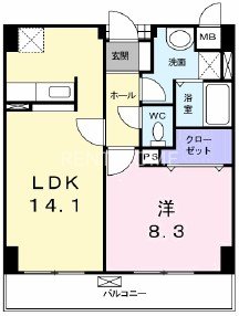 3階の間取り図