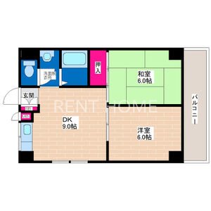 8階の間取り図