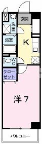 3階の間取り図