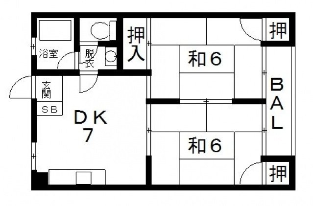3階の間取り図