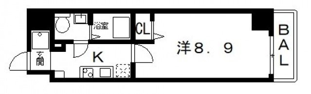 7階の間取り図