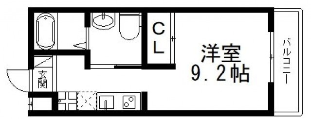 1階の間取り図